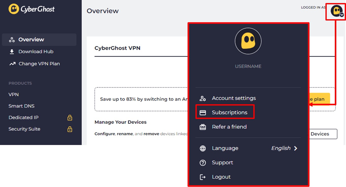 How to Cancel CyberGhost VPN