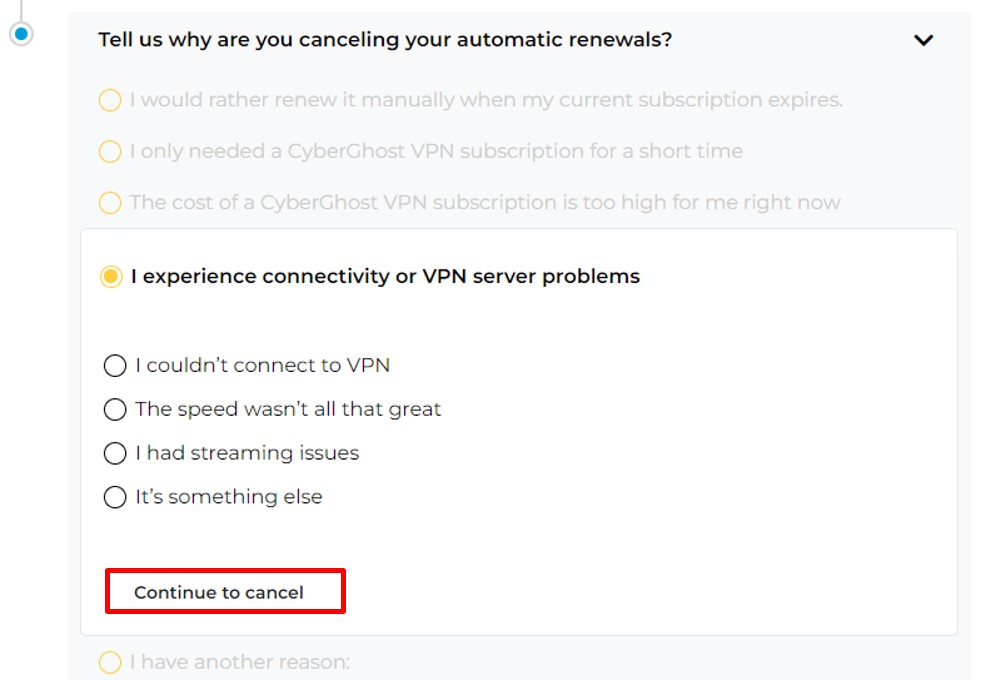 How to Cancel CyberGhost VPN