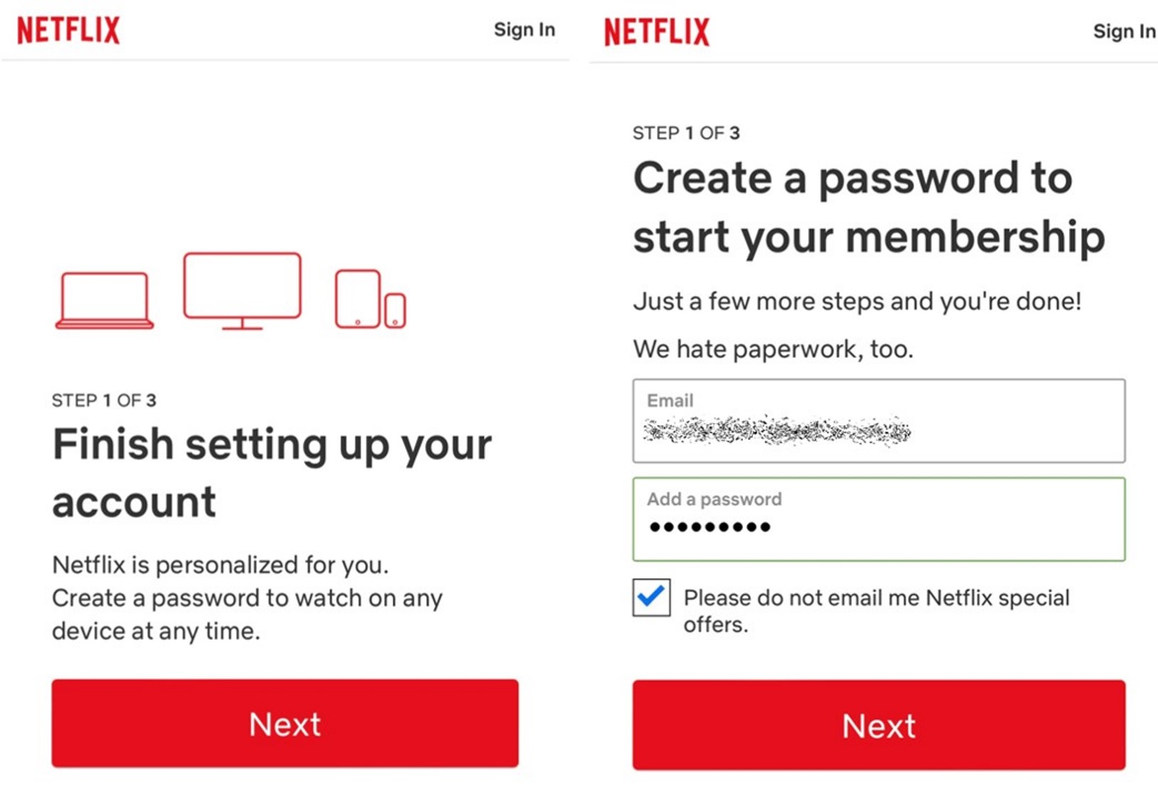 Netflix Application